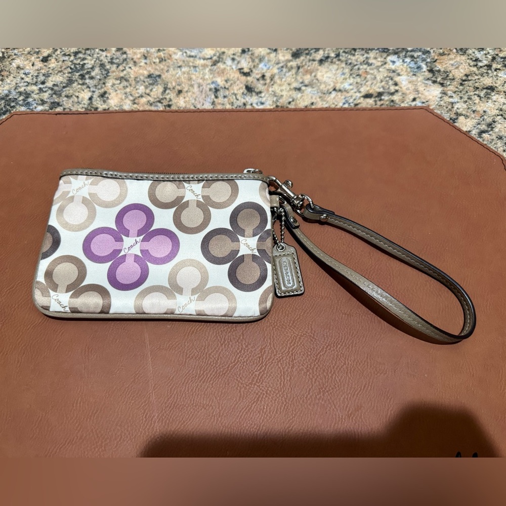 Coach Zipper Pouch
